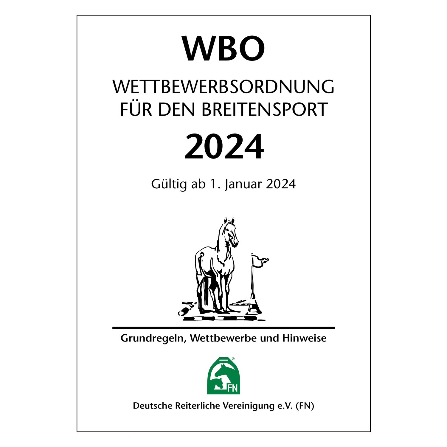 Wettbewerbsordnung für den Breitensport 2024, FNverlag – Ansicht 1