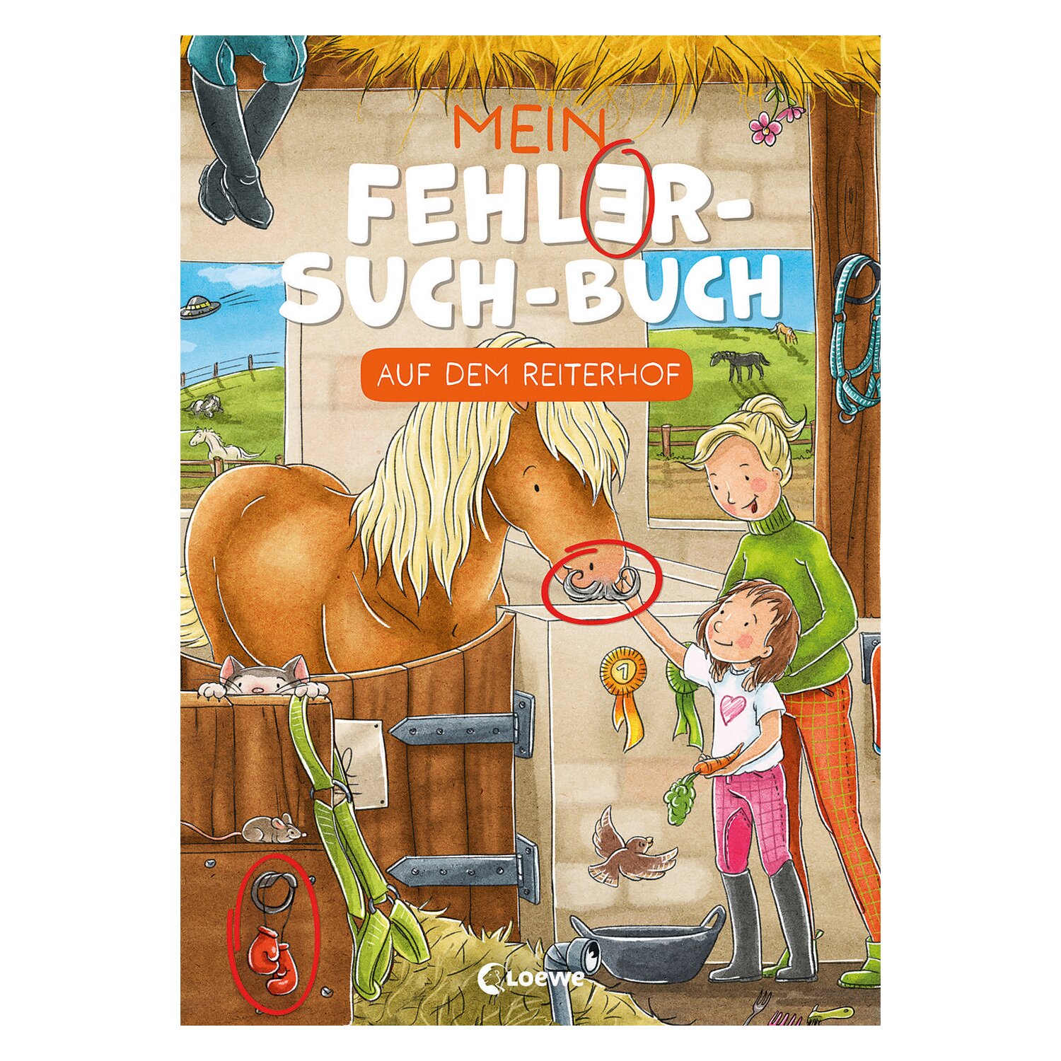 Loewe Mein Fehler-Such-Buch - Auf dem Reiterhof – Ansicht 1