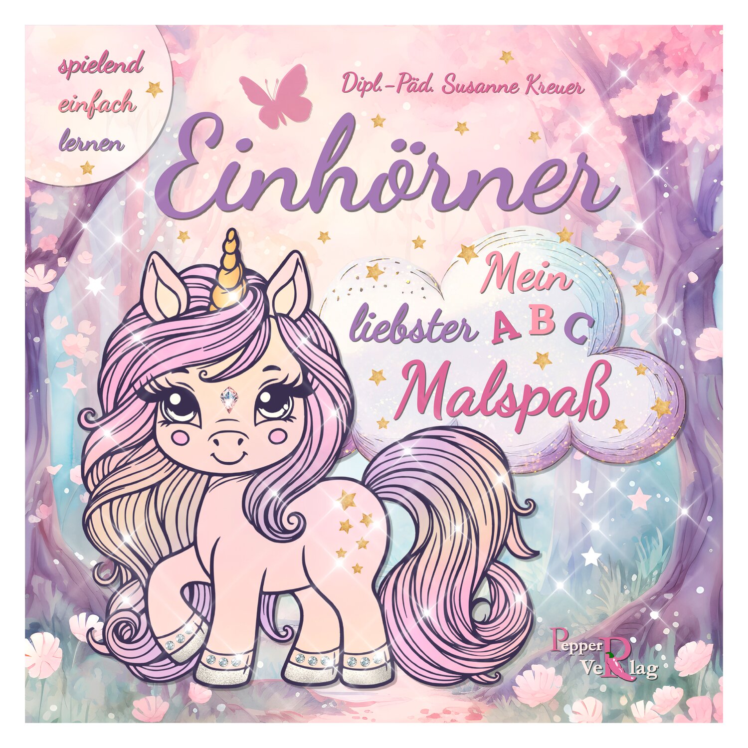 Einhörner - Mein liebster ABC Malspaß – Ansicht 1