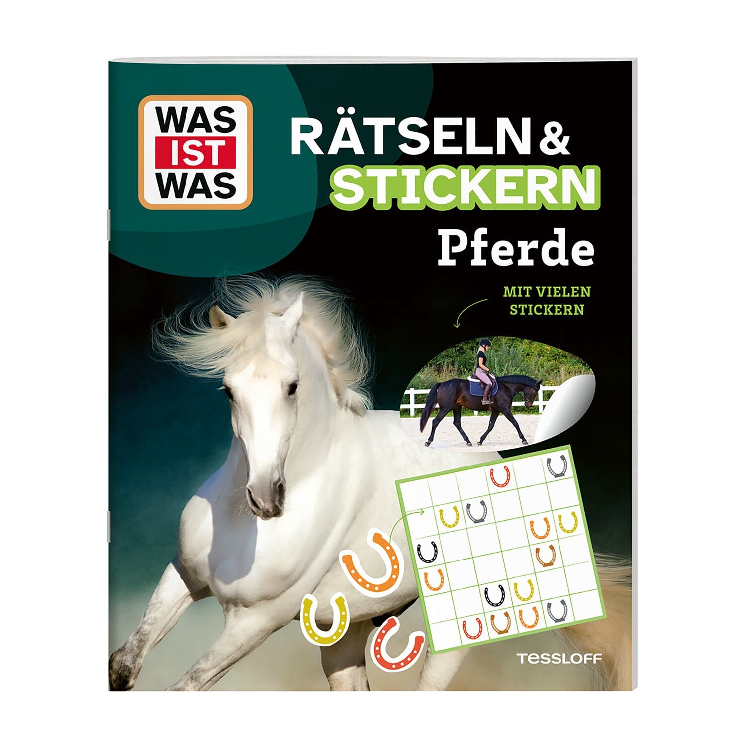 WAS IST WAS Rätseln und Stickern Pferde &ndash; Ansicht 1