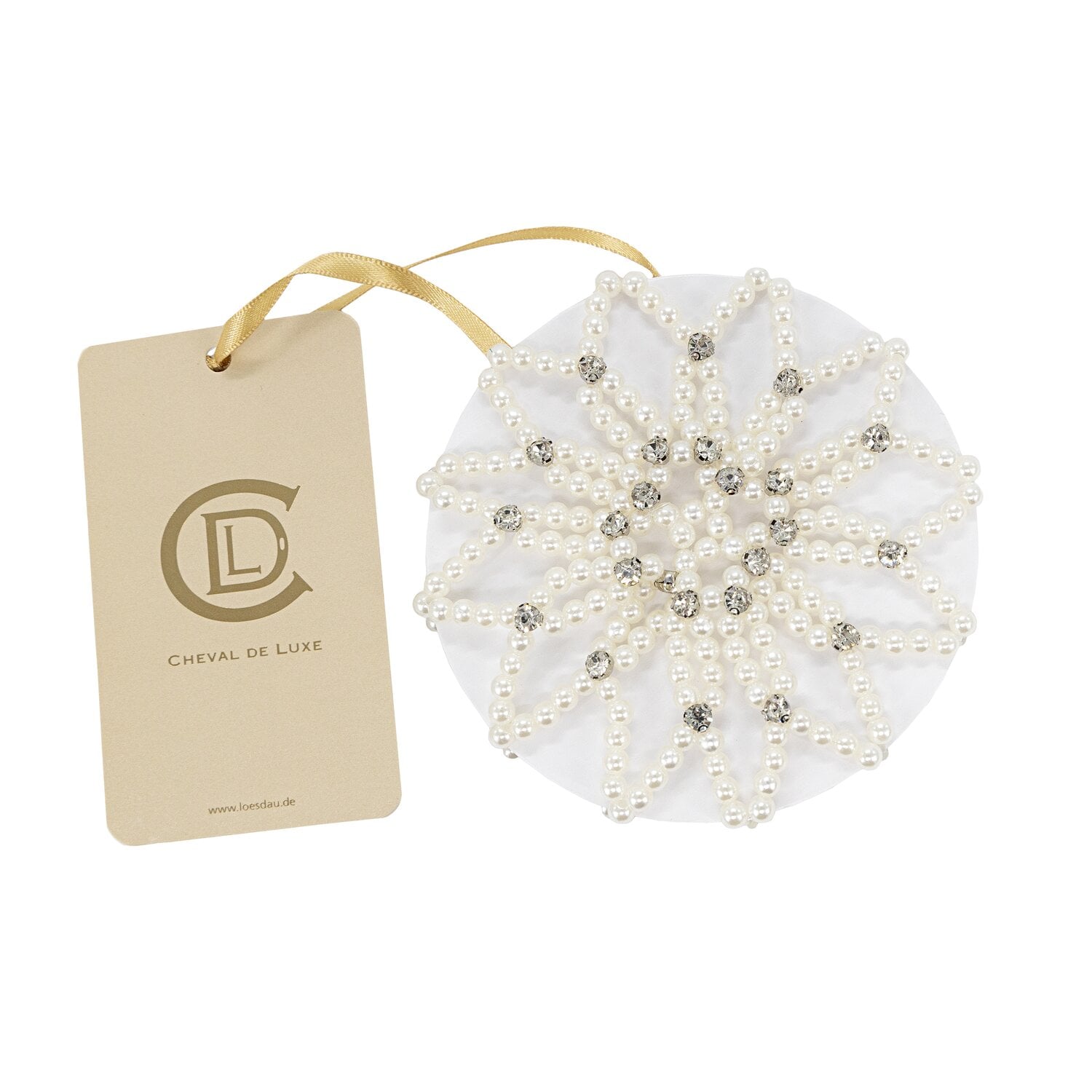 Cheval de Luxe Haarnetz mit Glitzerperlen &ndash; Ansicht 2