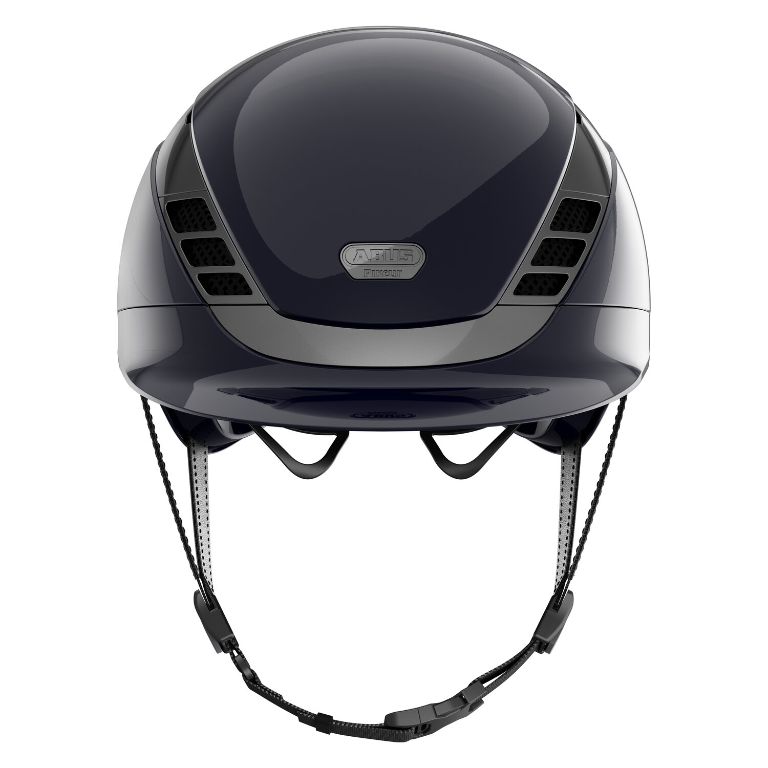 ABUS PIKEUR Reithelm AirLuxe Chrome – Ansicht 3