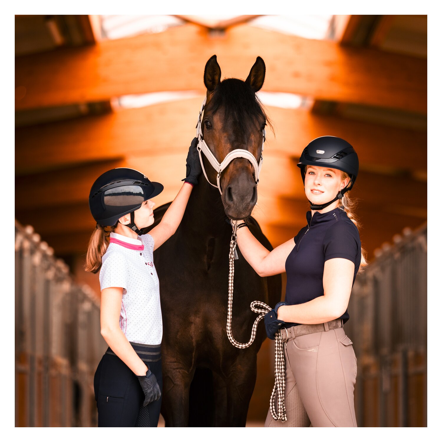 ABUS PIKEUR Reithelm AirLuxe Pure Short Visor – Ansicht 6