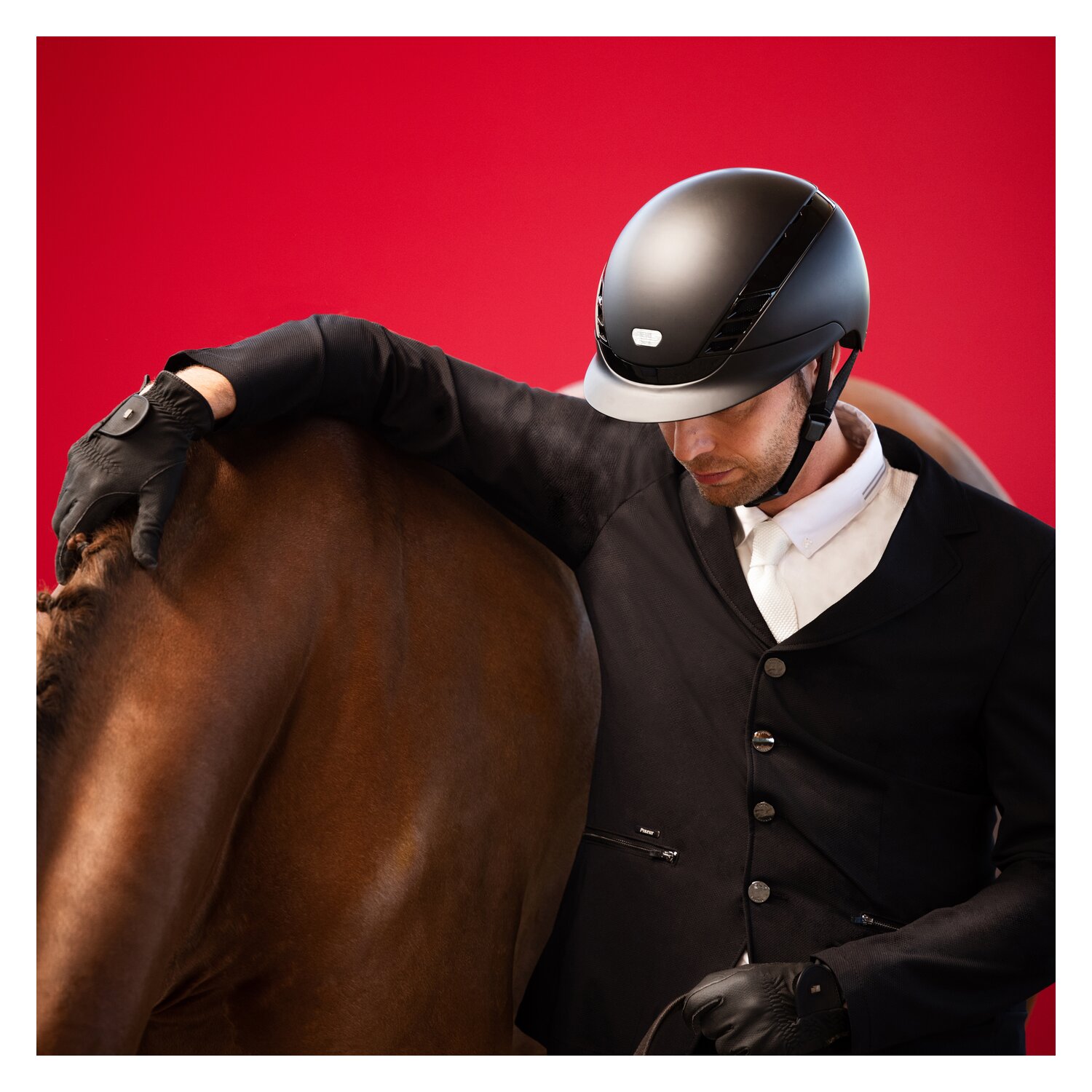 ABUS PIKEUR Reithelm AirLuxe Pure Short Visor – Ansicht 7