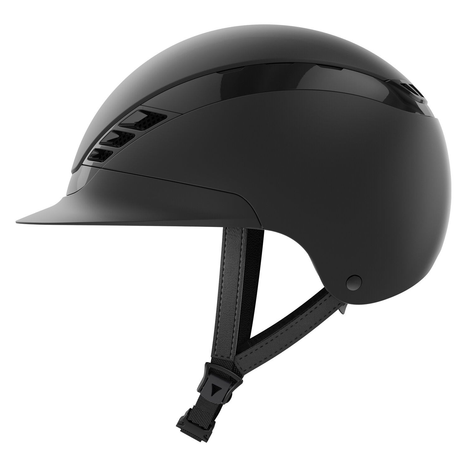 ABUS PIKEUR Reithelm AirLuxe Pure Short Visor – Ansicht 2