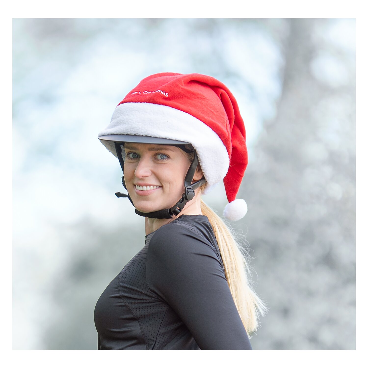 black forest Weihnachtlicher Helmüberzug – Ansicht 1