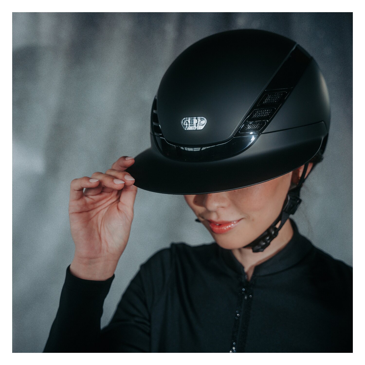 ABUS PIKEUR Reithelm AirLuxe Pure Long Visor – Ansicht 7