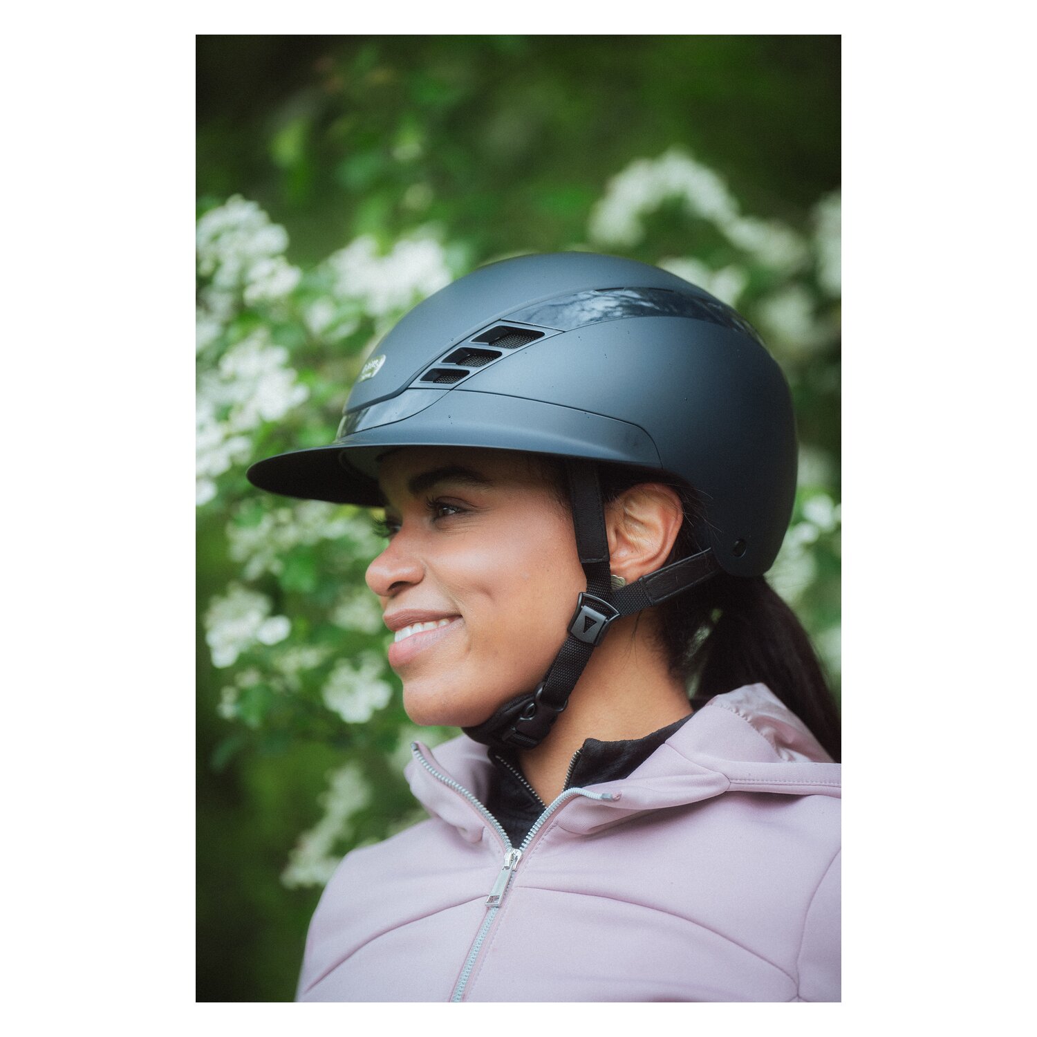 ABUS PIKEUR Reithelm AirLuxe Pure Long Visor – Ansicht 6