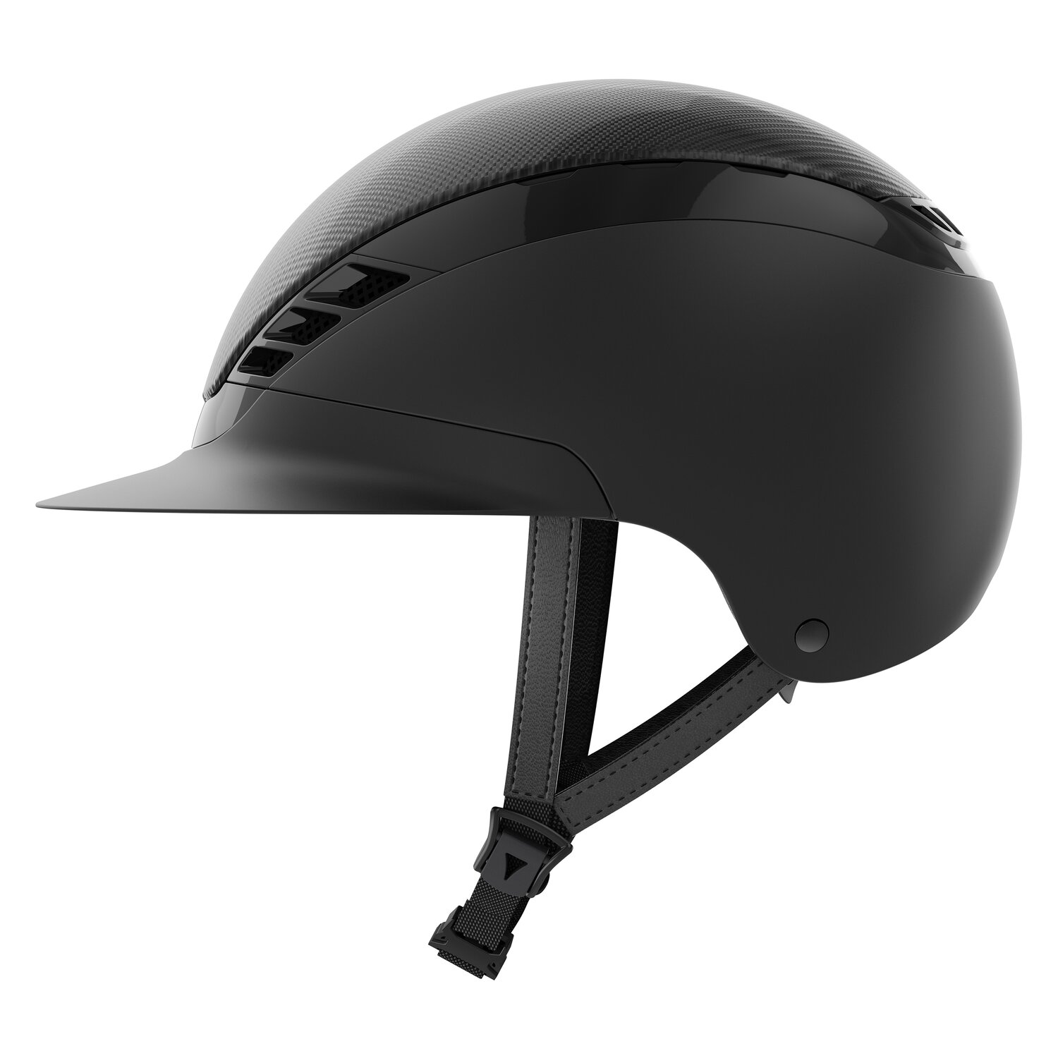 ABUS PIKEUR Reithelm AirLuxe Pure Carbonstyle &ndash; Ansicht 3