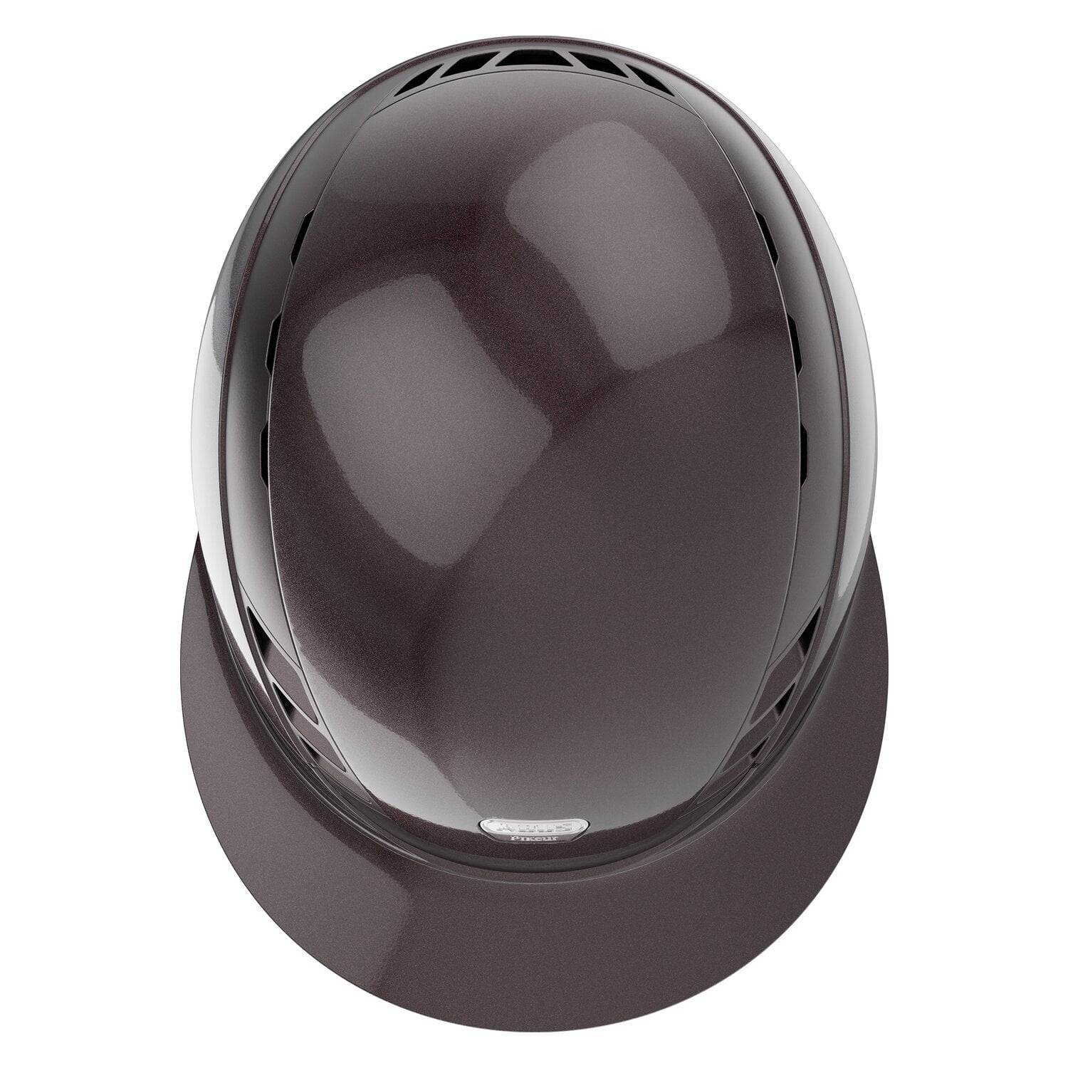 ABUS PIKEUR Reithelm AirLuxe Pure Metallic Hazelnut &ndash; Ansicht 5