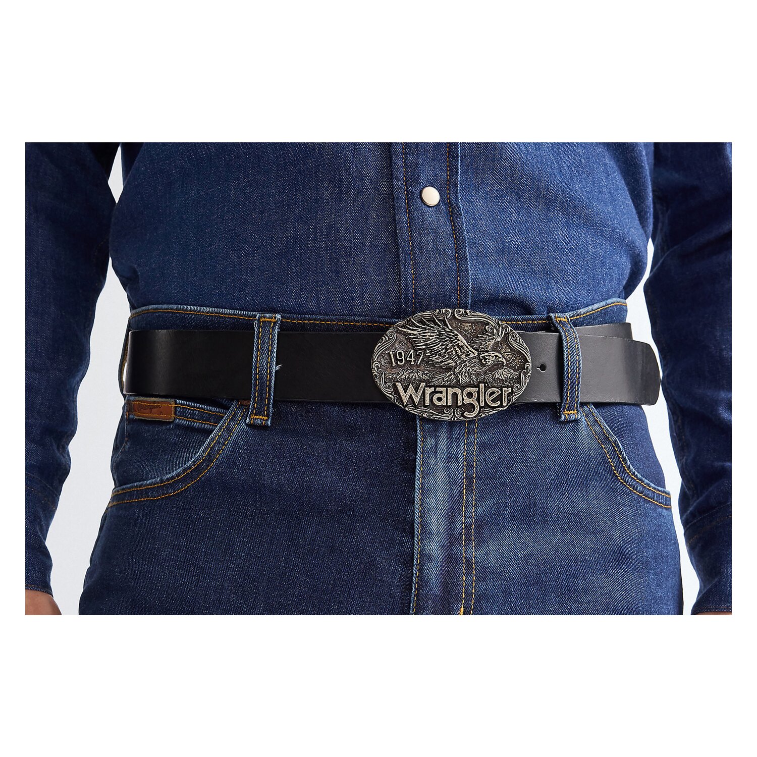 Wrangler Gürtel W-Eagle Belt &ndash; Ansicht 1