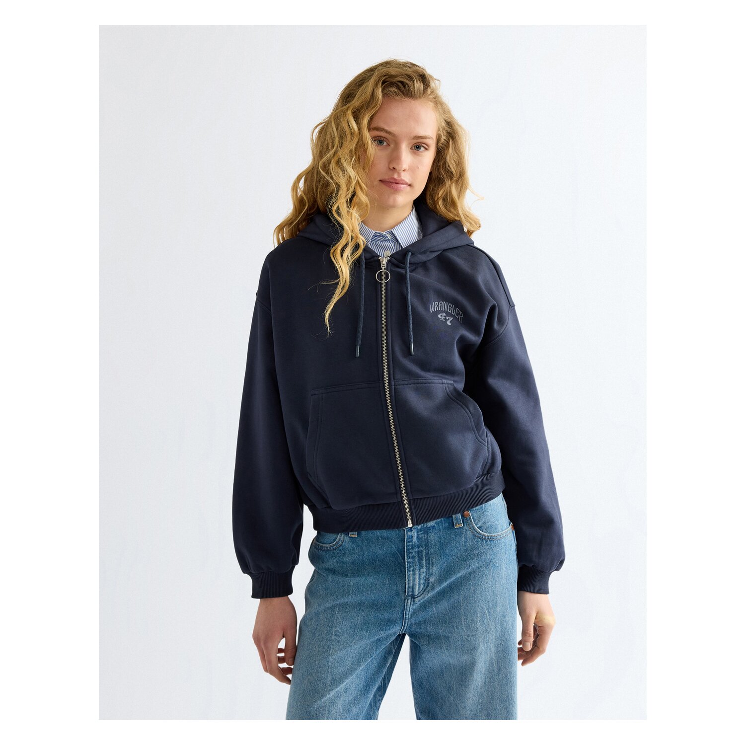 Wrangler Sweatjacke Oversized Zip Up &ndash; Ansicht 3