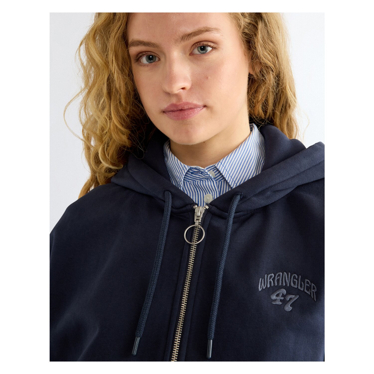 Wrangler Sweatjacke Oversized Zip Up &ndash; Ansicht 7