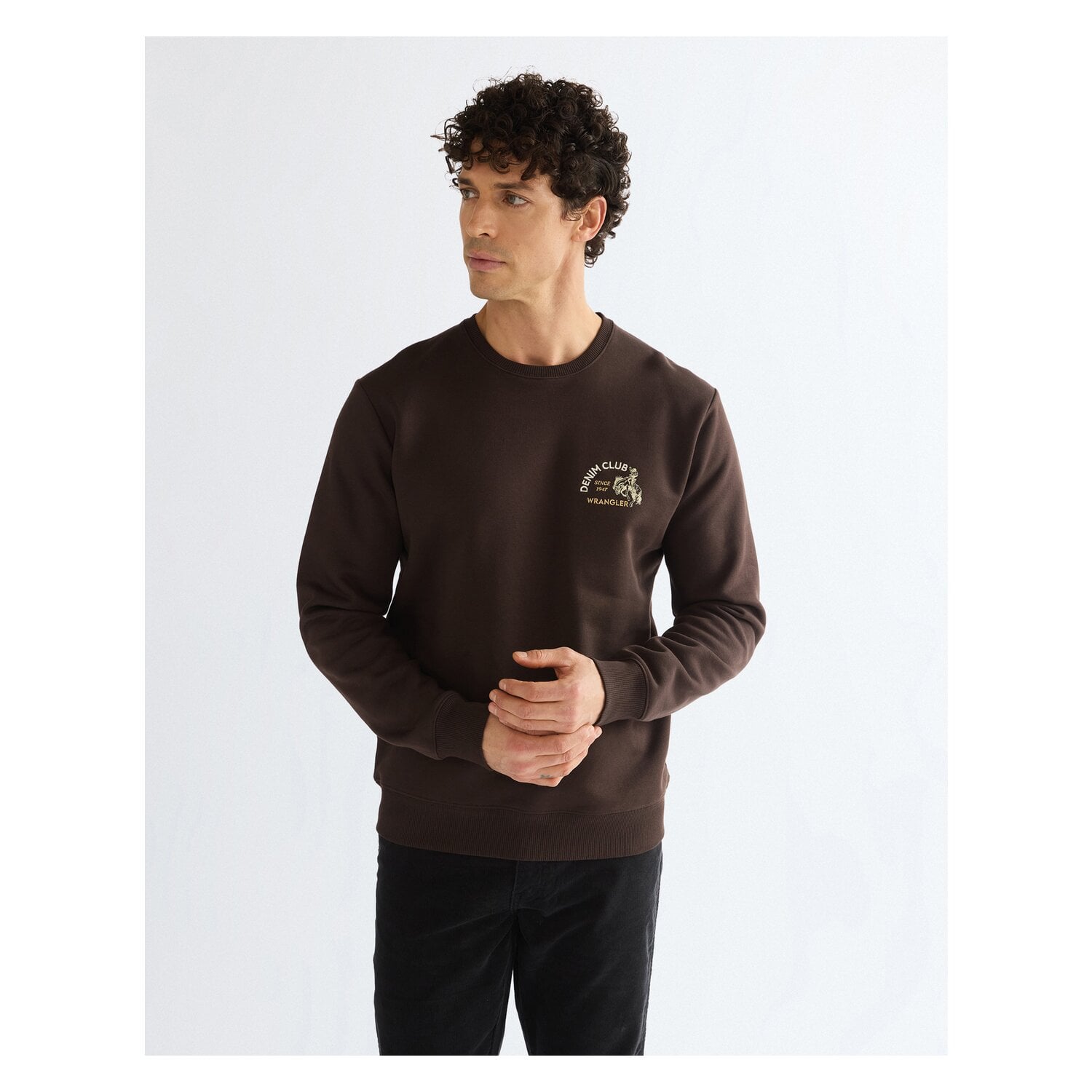 Wrangler Sweater Small Graphic Crew &ndash; Ansicht 3