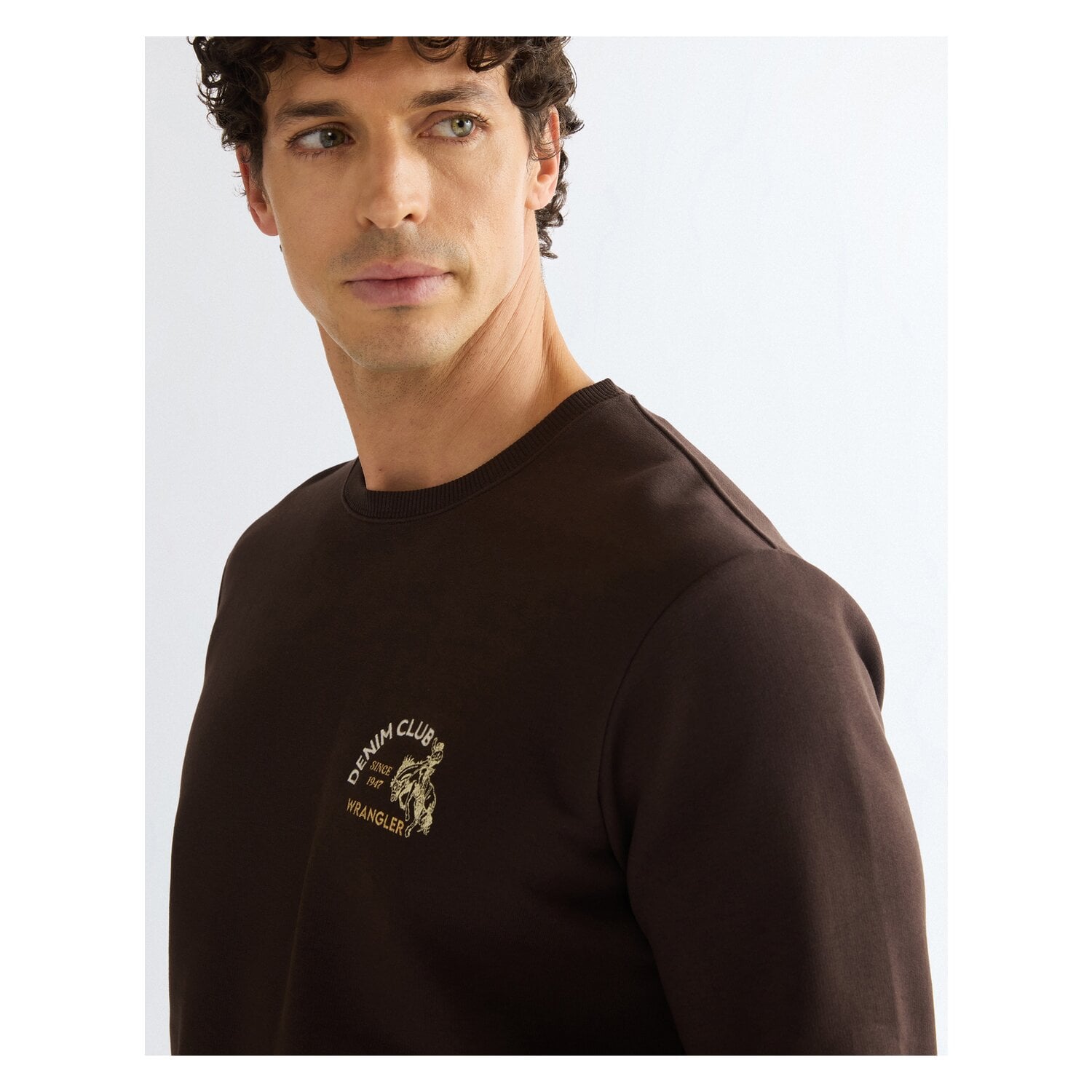 Wrangler Sweater Small Graphic Crew &ndash; Ansicht 6