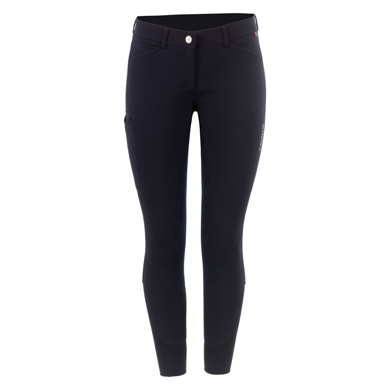 Cavallo Gesäßeinsatz-Reithose CAVALCHRISTY SILVER MOBILE – Ansicht 1