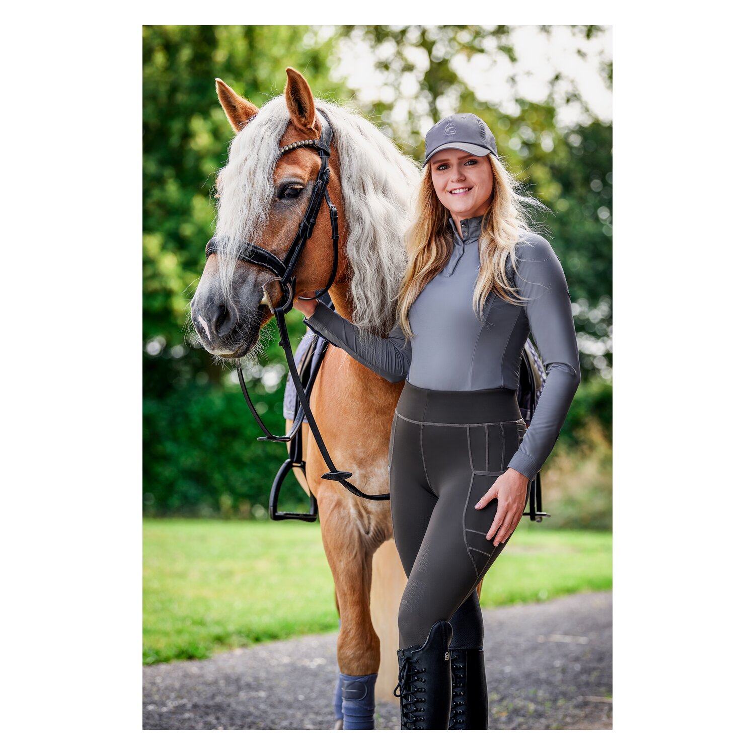 Cavallo Trainingsshirt CAVALUV-PROTECTION HALFZIP SHIRT – Ansicht 5