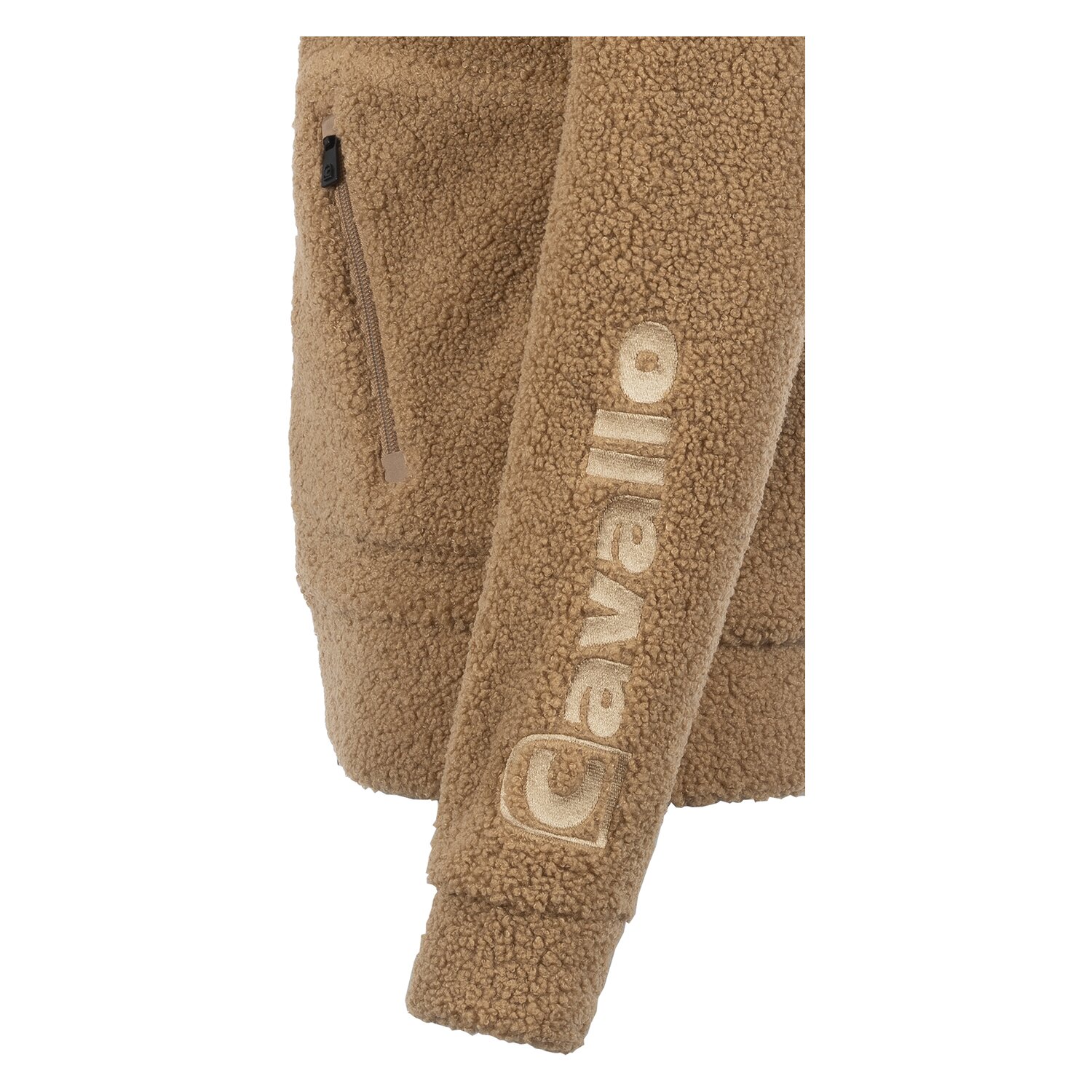Cavallo Teddyfleece-Jacke CAVALROSIE – Ansicht 4