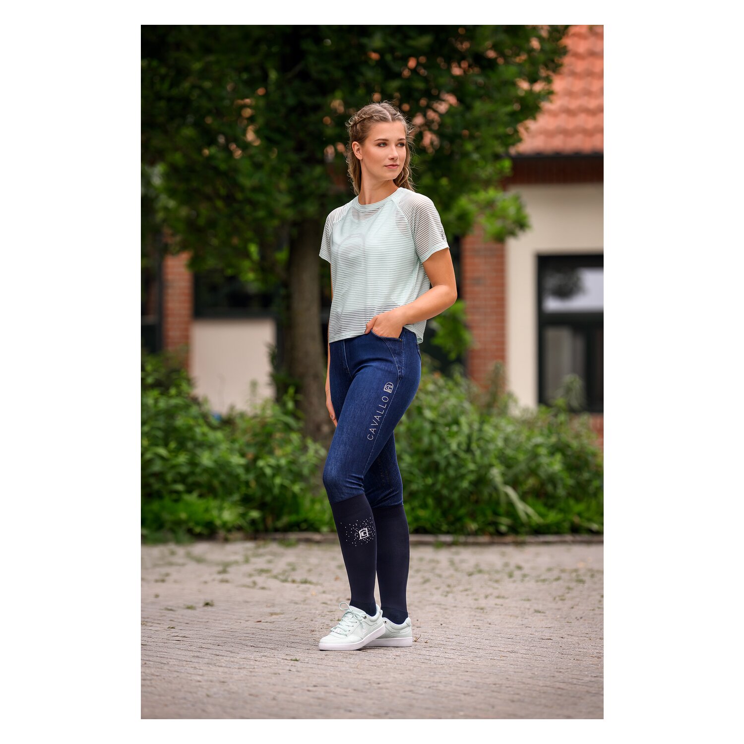 Cavallo Jeans-Reithose CAVALCASHA GRIP &ndash; Ansicht 6
