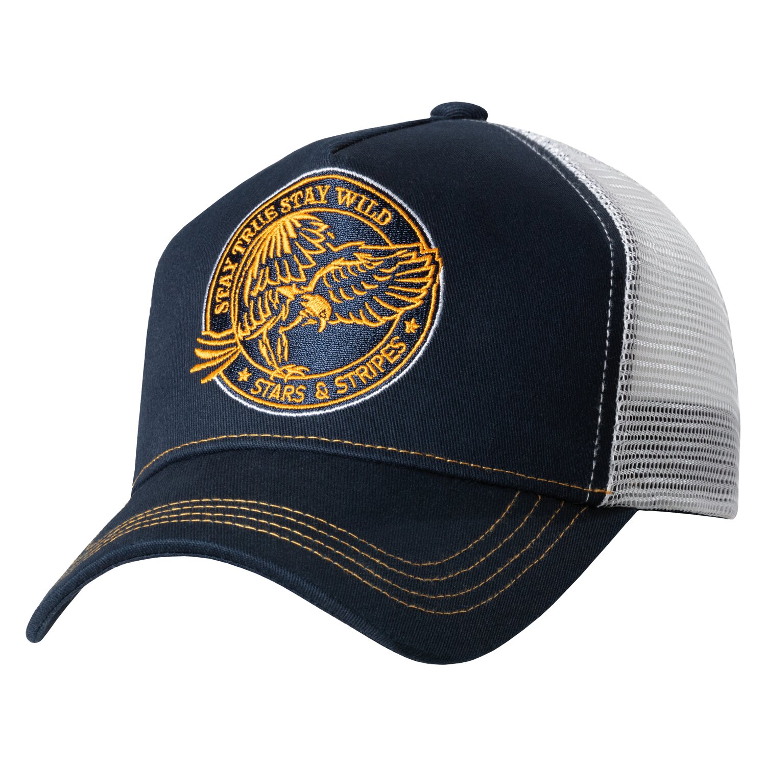 STARS & STRIPES Trucker Cap Stay Wild – Ansicht 1