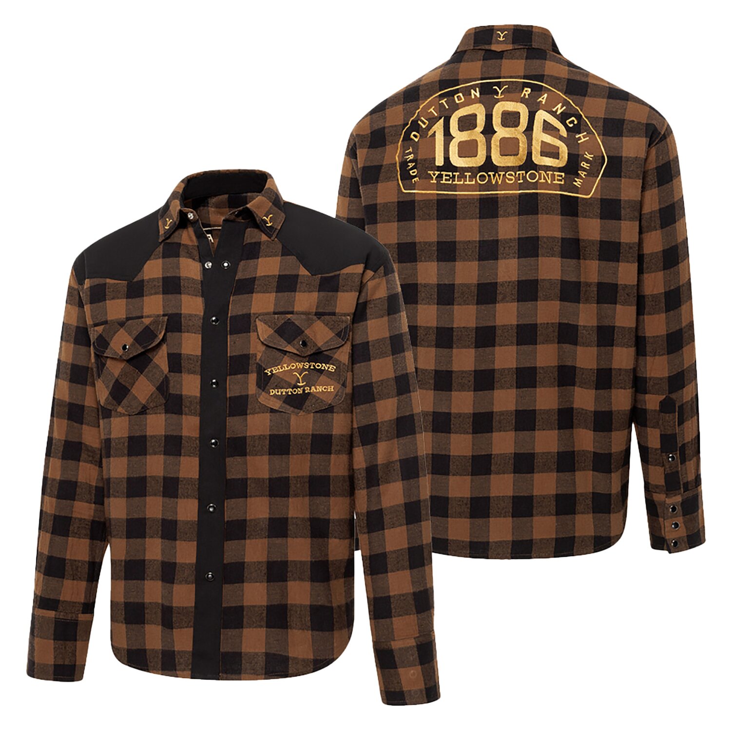 STARS & STRIPES Westernhemd Yellowstone Shirt 1886 – Ansicht 3