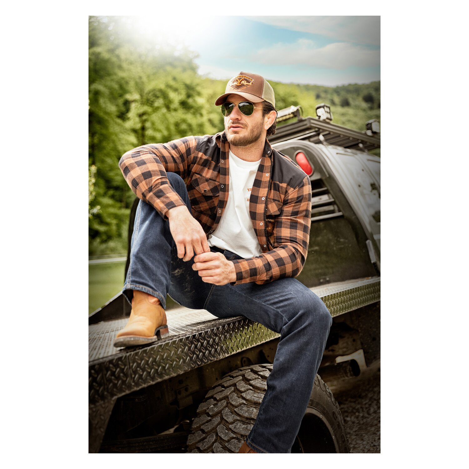 STARS & STRIPES Westernhemd Yellowstone Shirt 1886 – Ansicht 4