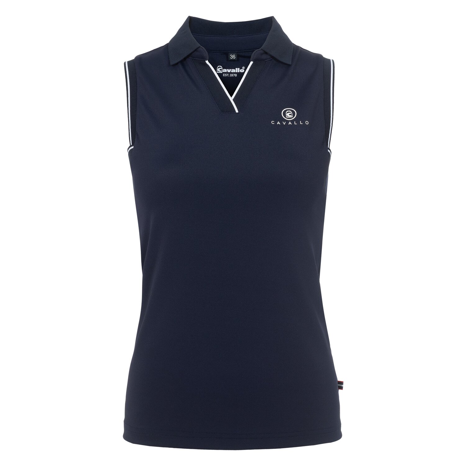 Cavallo Polotop V-Ausschnitt CAVALBUA &ndash; Ansicht 2