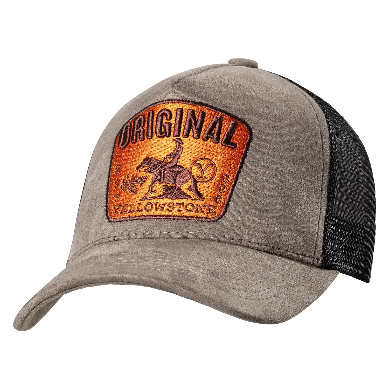 STARS & STRIPES Westernhut Trucker Cap TC Yellowstone-08 – Ansicht 1