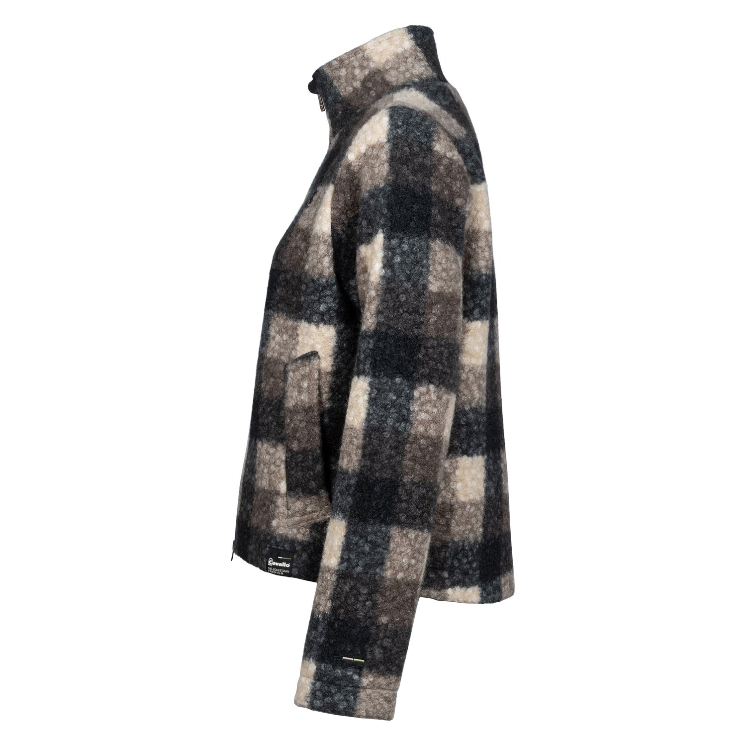 Cavallo Teddy-Stehkragenjacke CAVALLUMEA &ndash; Ansicht 3