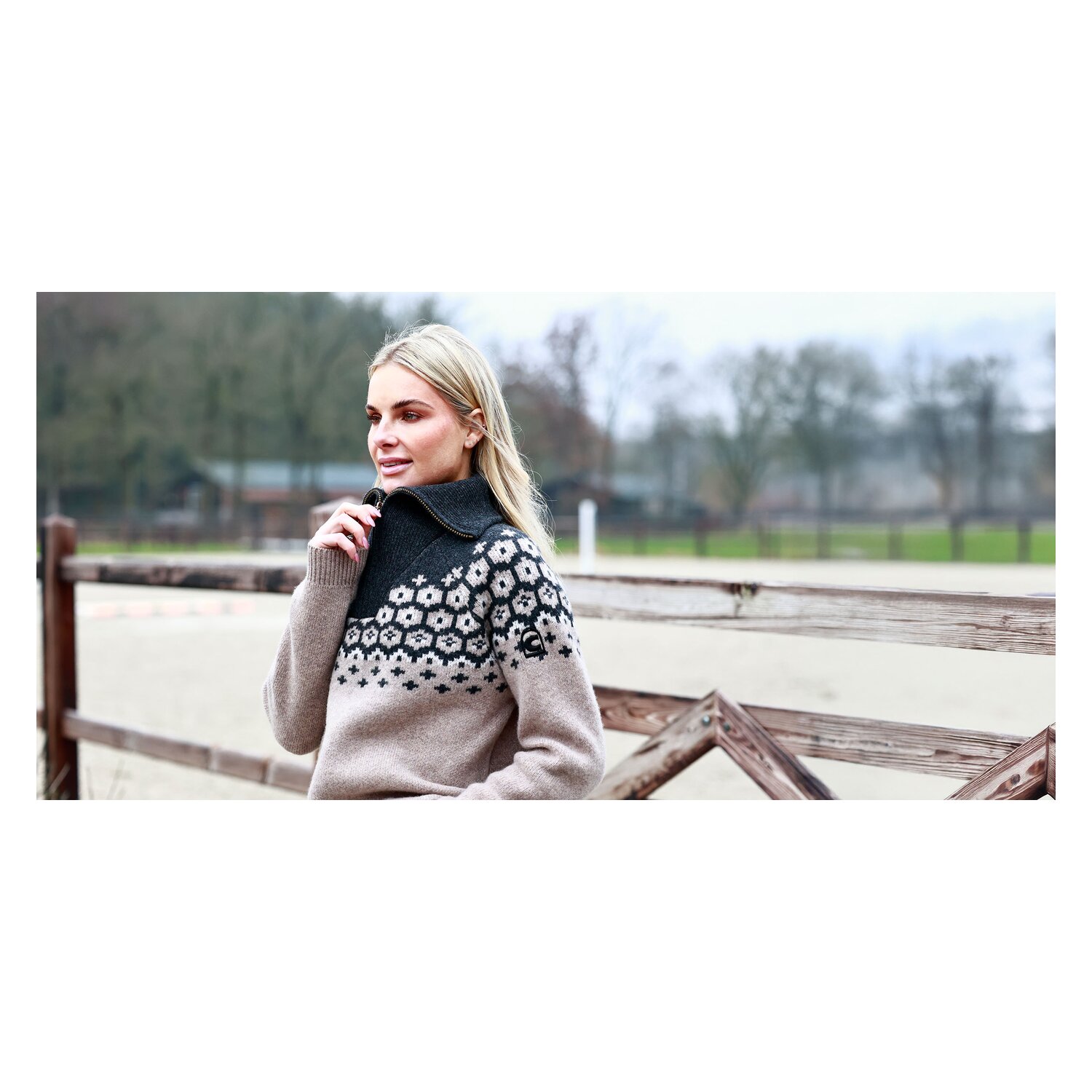 Cavallo Half-Zip Wollpullover CAVALLEARA &ndash; Ansicht 10