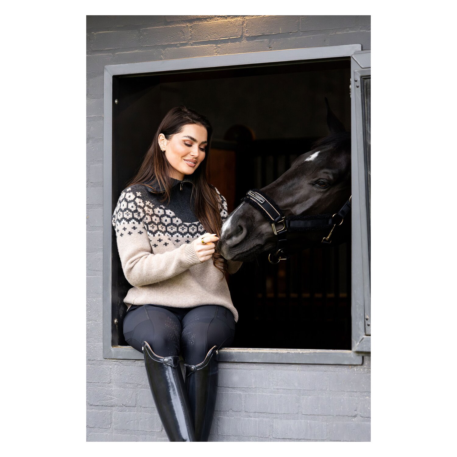 Cavallo Half-Zip Wollpullover CAVALLEARA &ndash; Ansicht 11