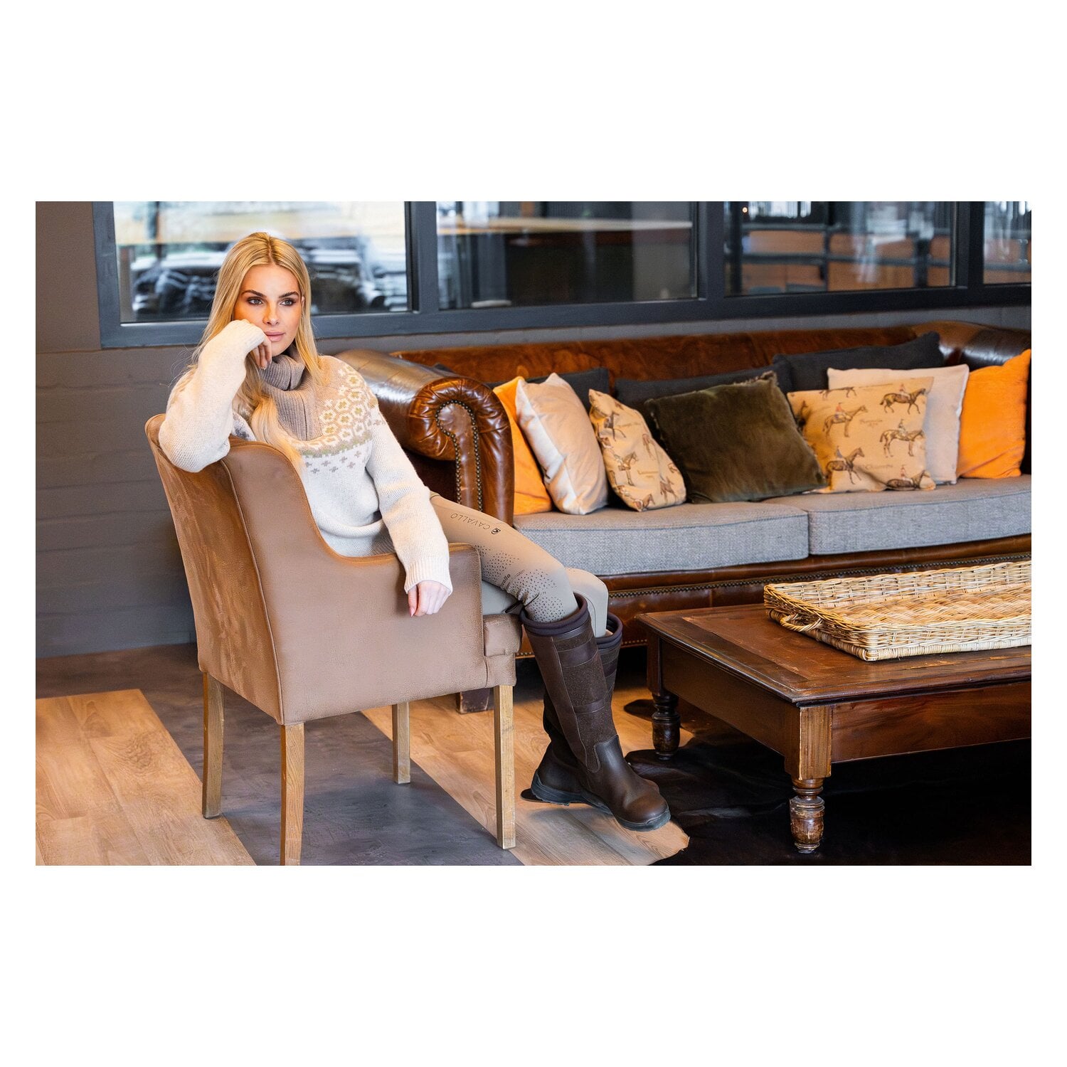Cavallo Half-Zip Wollpullover CAVALLEARA &ndash; Ansicht 5
