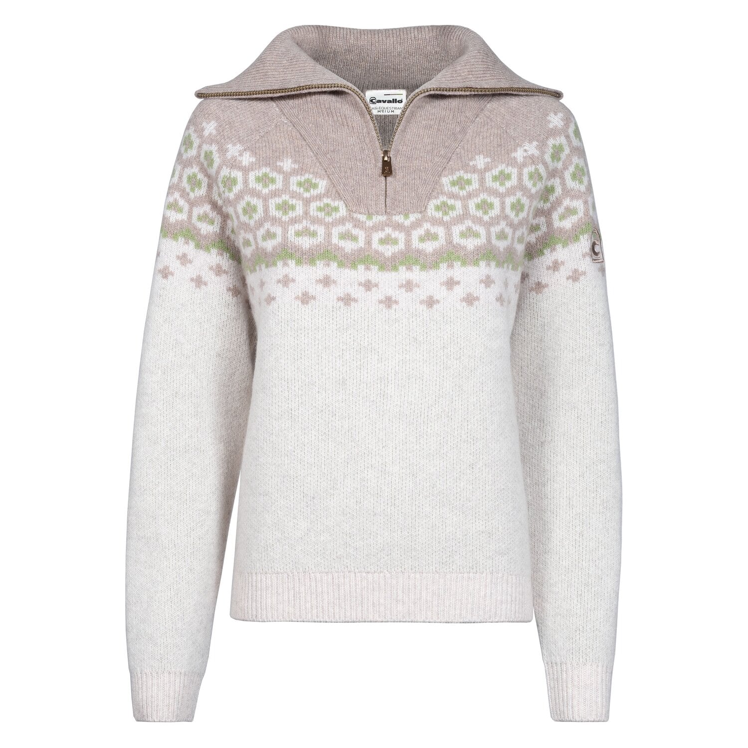 Cavallo Half-Zip Wollpullover CAVALLEARA &ndash; Ansicht 1