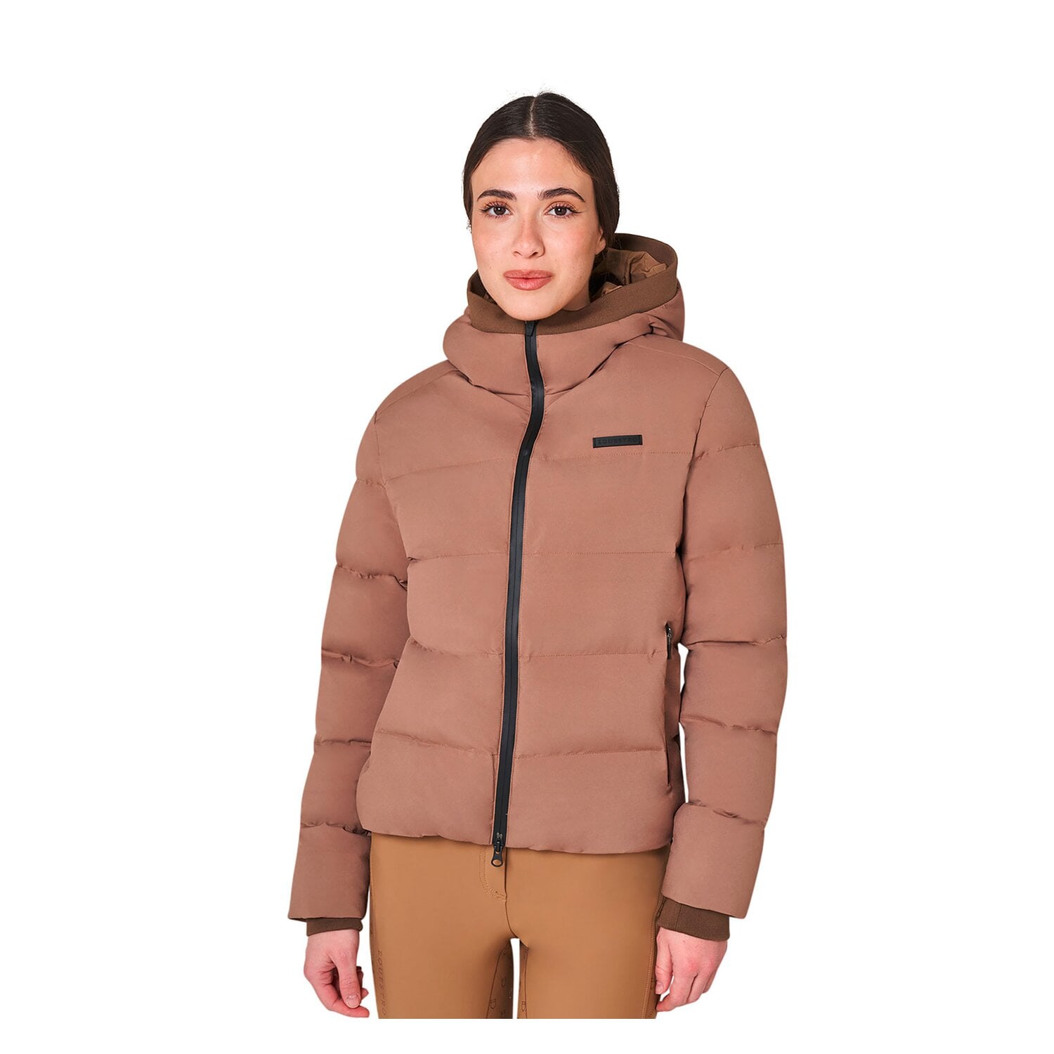 EQUESTRO Steppjacke mit Kapuze für Damen &ndash; Ansicht 3