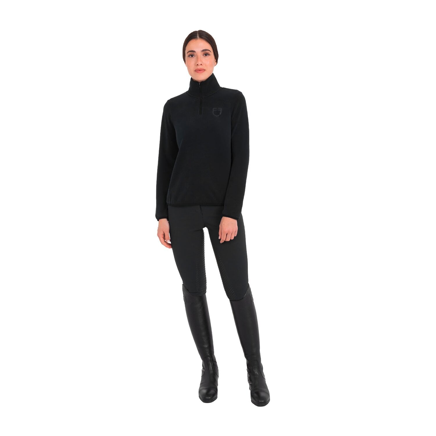 EQUESTRO Fleece Langarmshirt für Damen &ndash; Ansicht 3