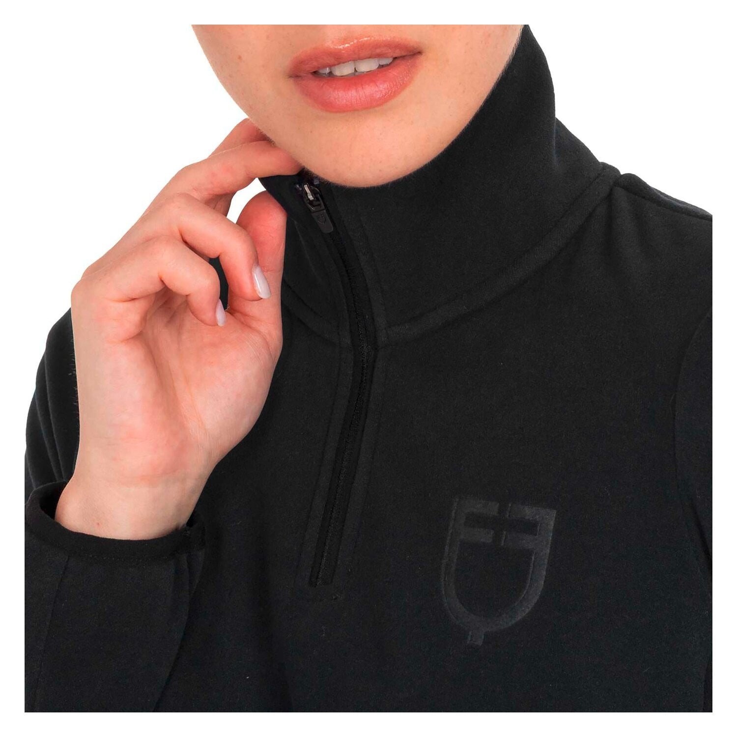 EQUESTRO Fleece Langarmshirt für Damen &ndash; Ansicht 4