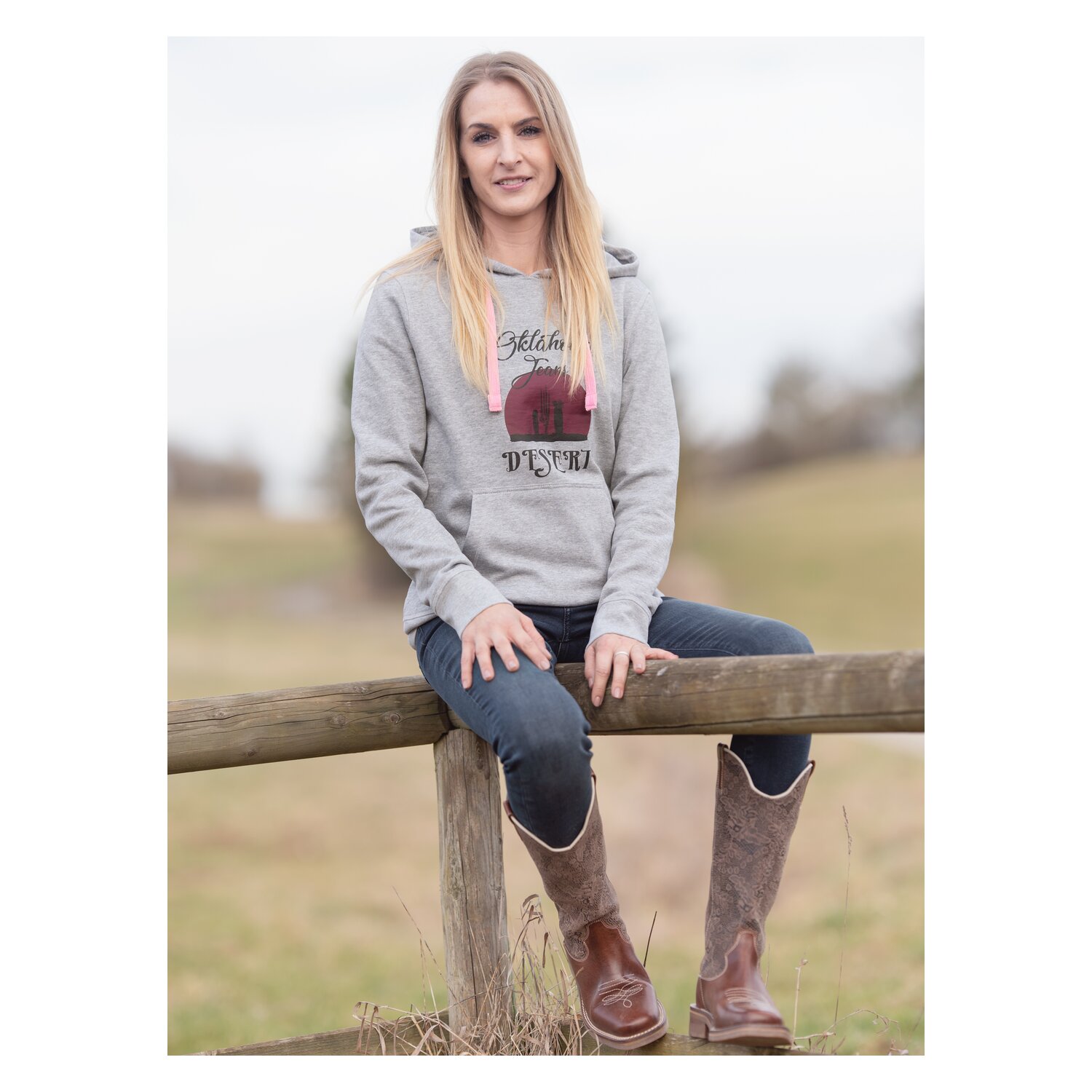 OKLAHOMA Jeans Hoodie &ndash; Ansicht 1