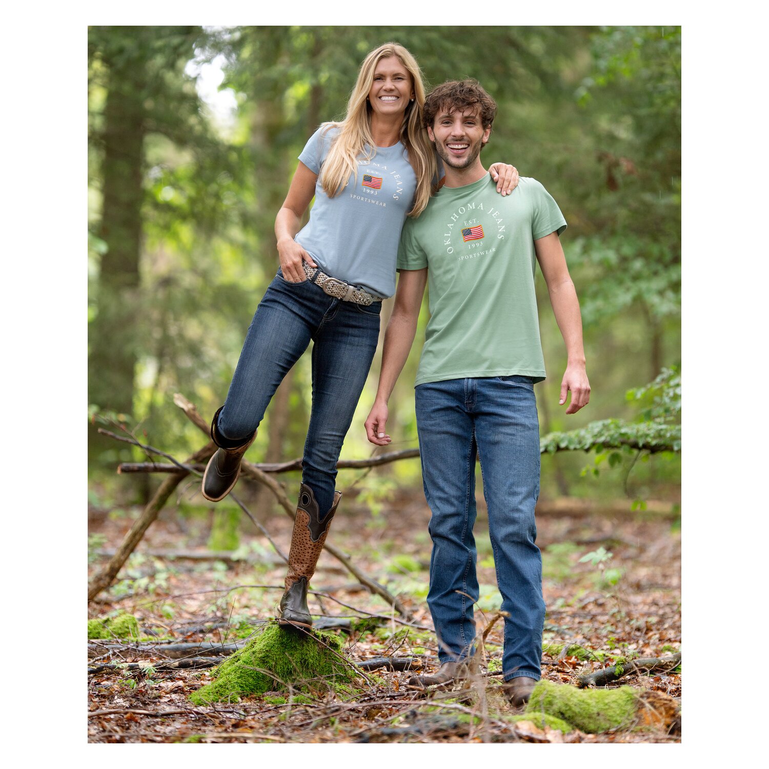 OKLAHOMA Jeans T-Shirt – Ansicht 2