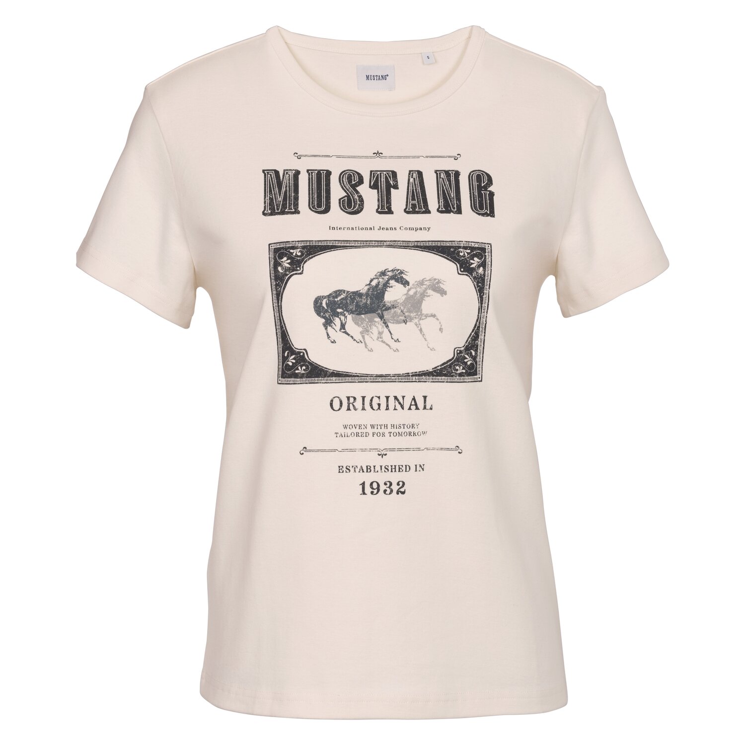 MUSTANG T-Shirt Style Rosewood – Ansicht 1
