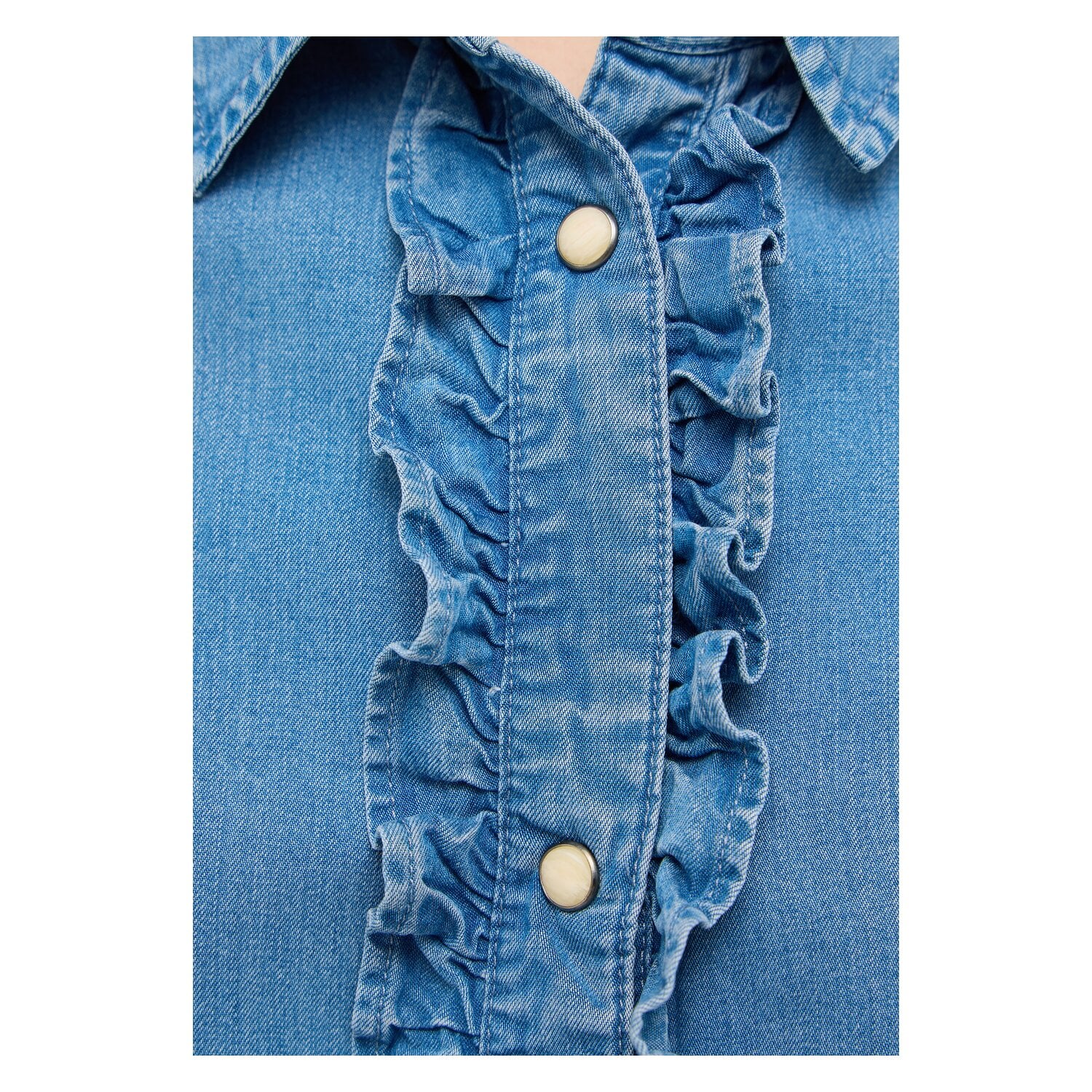 MUSTANG Jeansbluse Style Sedana &ndash; Ansicht 4