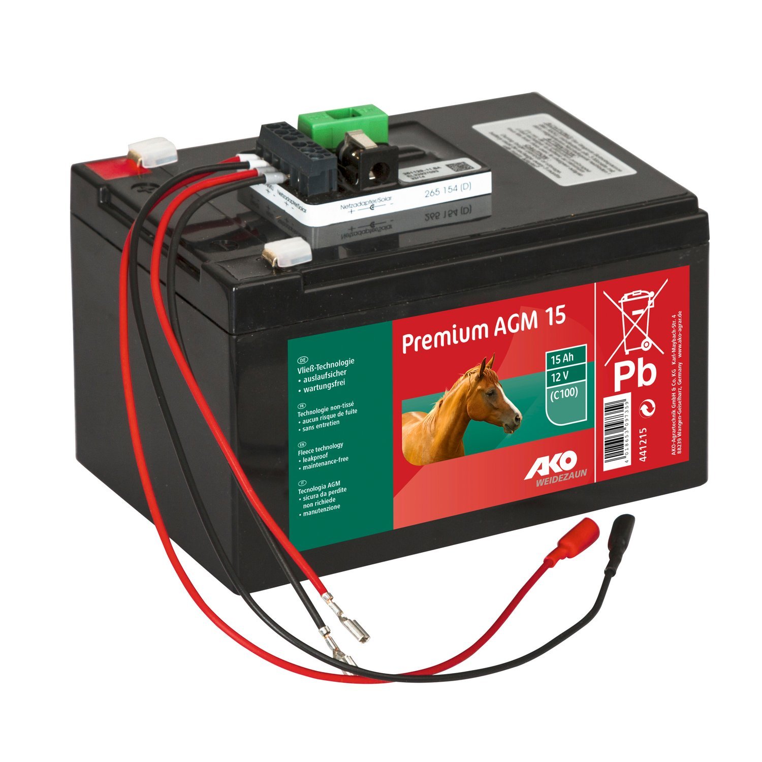 AKO Power-Gel-Akku – Ansicht 1