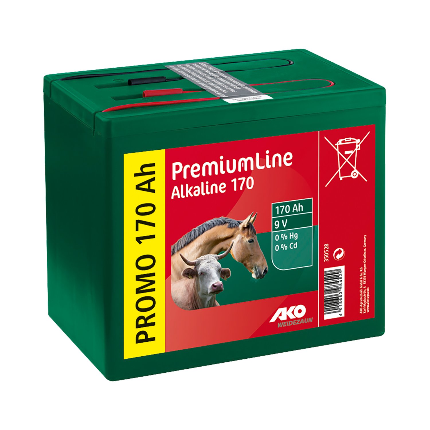 AKO Trockenbatterie Alkaline Premium Line – Ansicht 1