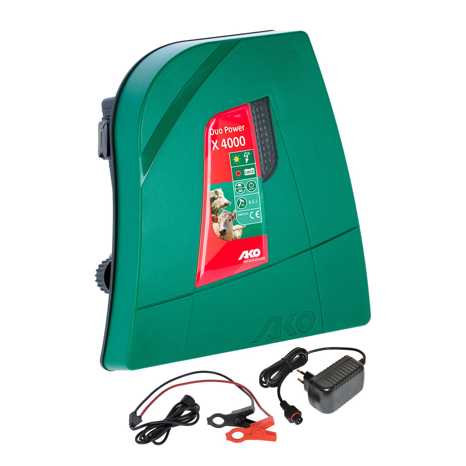 AKO Weidezaungerät Duo Power X 4000 – Ansicht 1