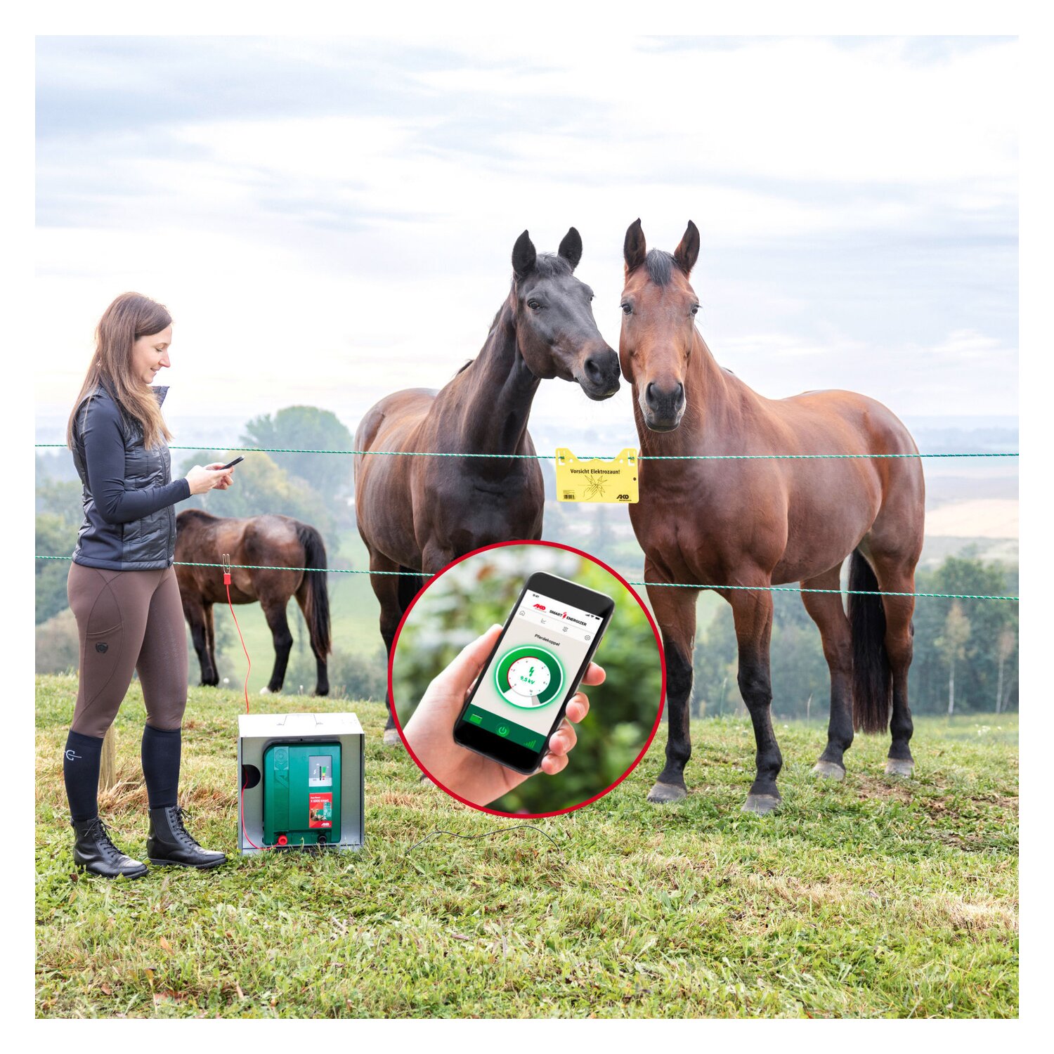 AKO Weidezaungerät Duo Power X 6000 Smart – Ansicht 2