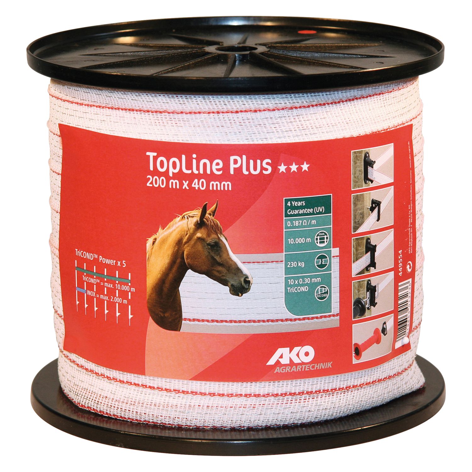 AKO Elektroband TopLine Plus 40 mm – Ansicht 1