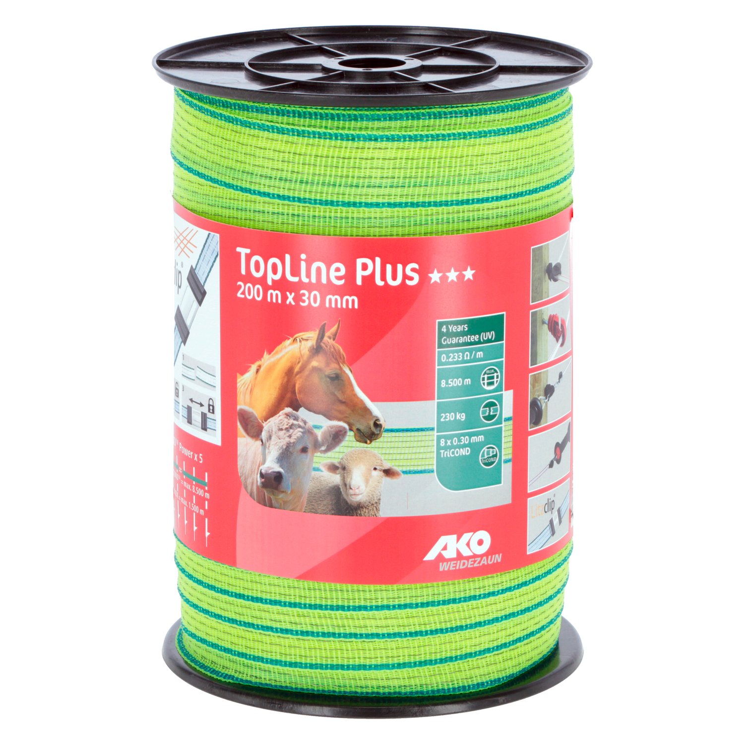AKO Elektroband TopLine Plus, 200 m – Ansicht 1
