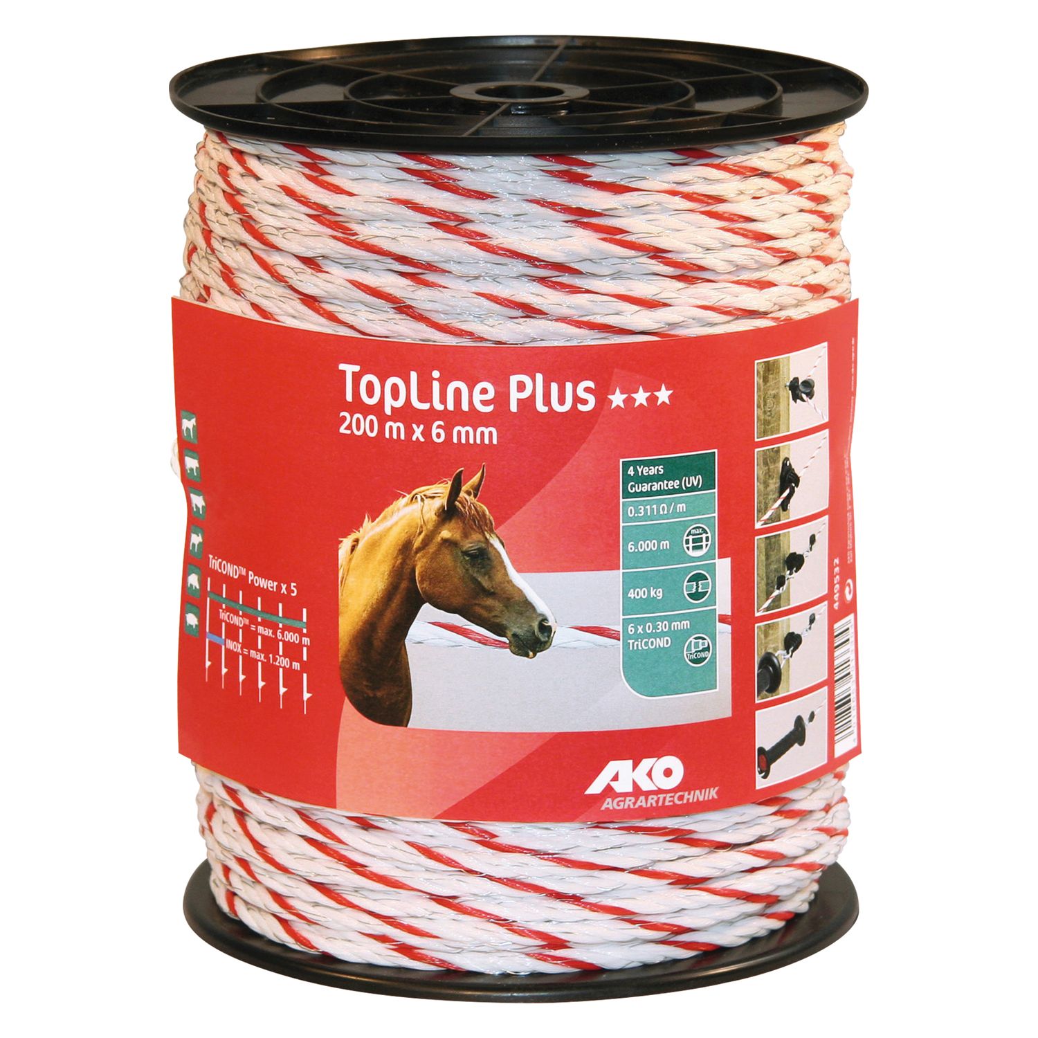 AKO Elektroseil TopLine Plus, Ø 6 mm – Ansicht 1