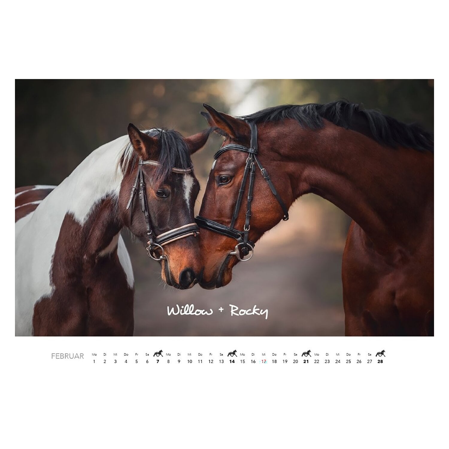 Kalender Pferde &ndash; Ansicht 3
