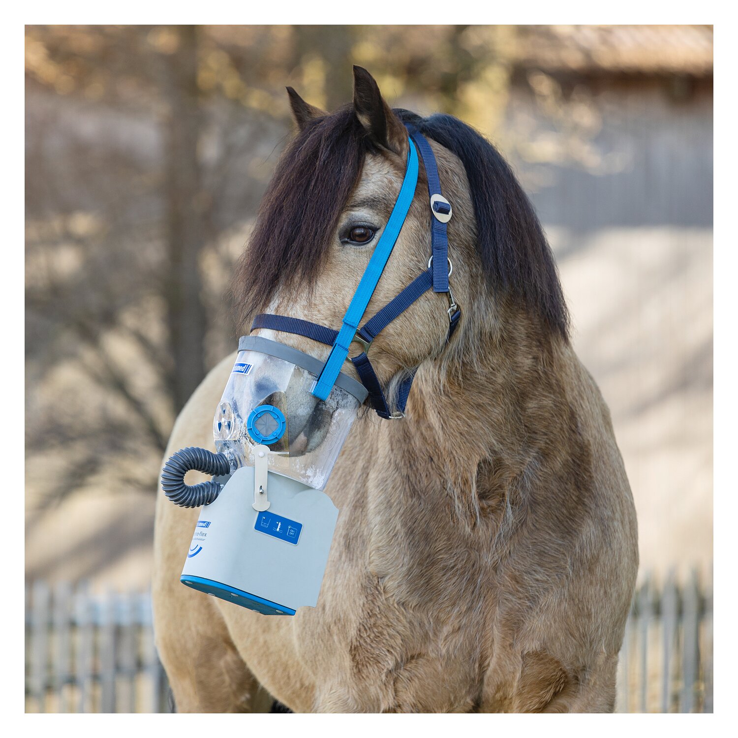 KERBL Hippomed Akku Ultraschall Inhalatorset für Pferde AirOne Flex – Ansicht 3