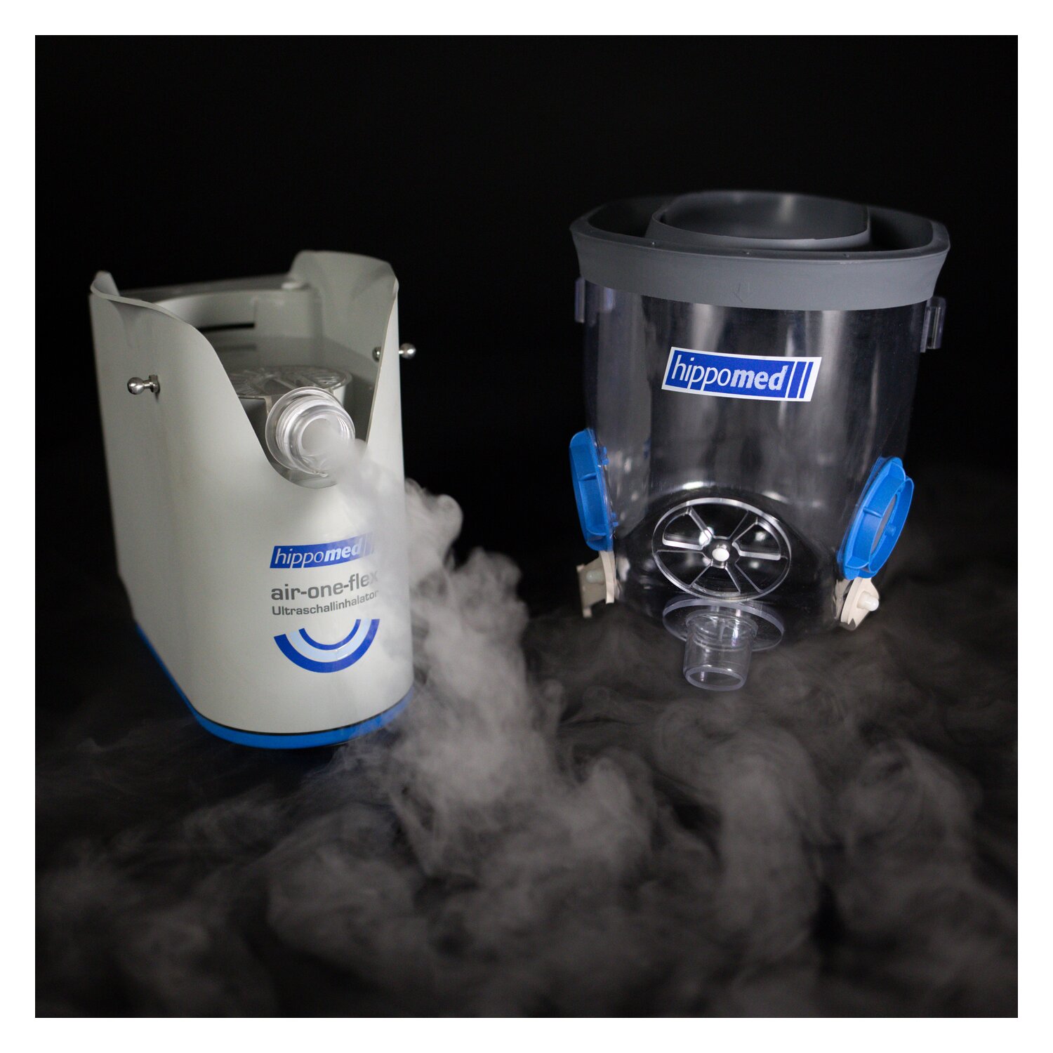 KERBL Hippomed Akku Ultraschall Inhalatorset für Pferde AirOne Flex – Ansicht 8